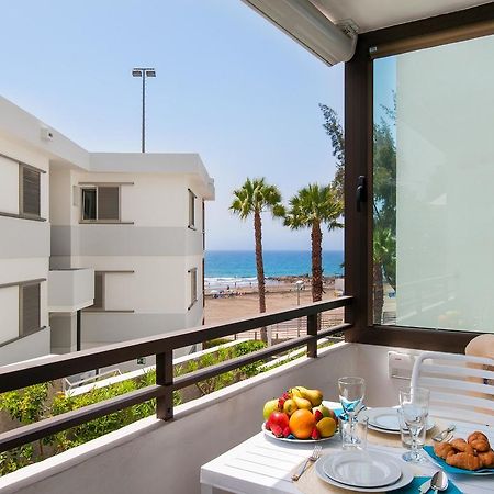 Beachfront Apartment Siesta 21 San Agustin Playa By Villagrancanaria Bagian luar foto