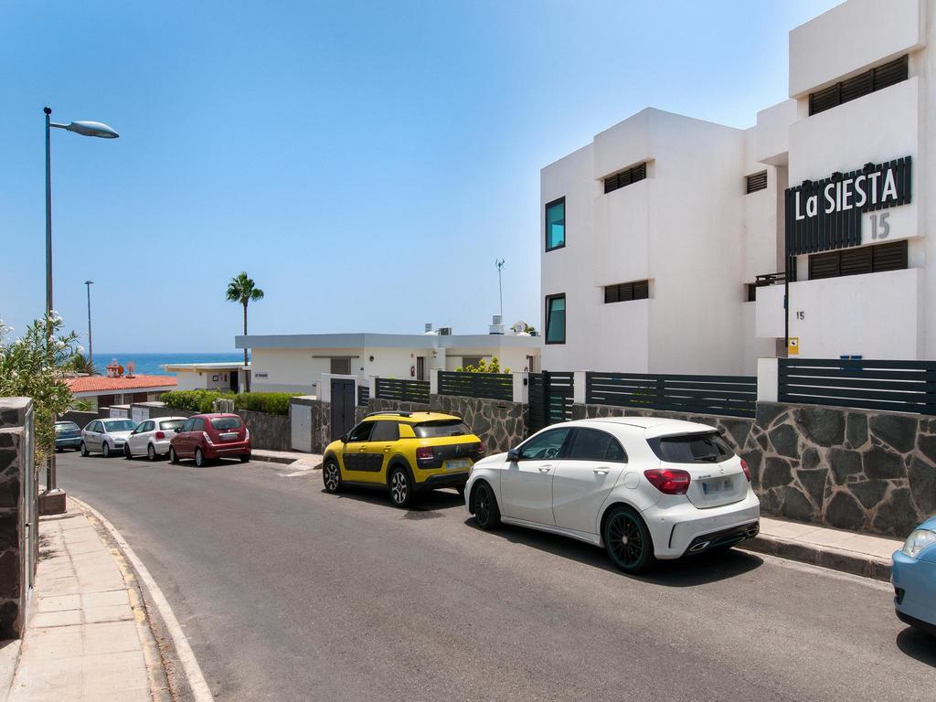 Beachfront Apartment Siesta 21 San Agustin Playa By Villagrancanaria Bagian luar foto